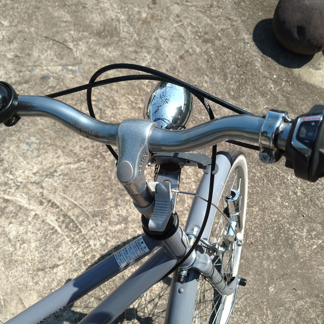 シティサイクル グレー 26インチ