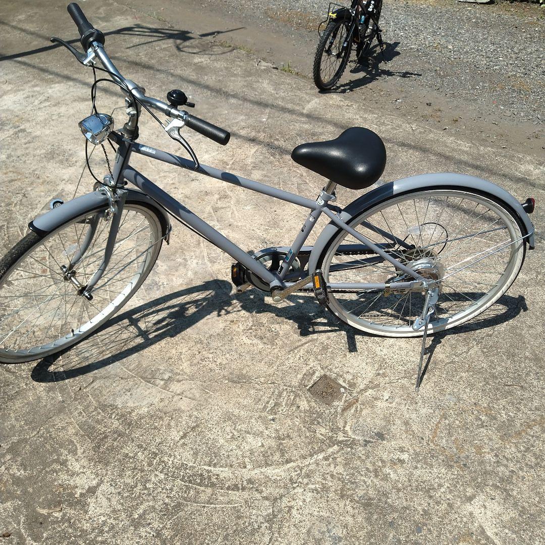 シティサイクル グレー 26インチ