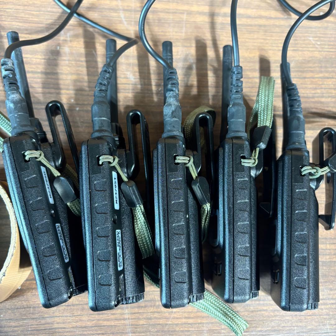 アルインコ 特定小電力トランシーバー DJ-P221 5個セット　充電器付き