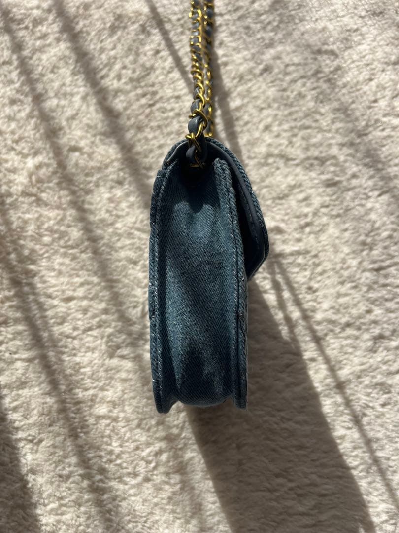 【新品未使用】CHANEL海外VIP限定ノベルティ デニム チェーンショルダー