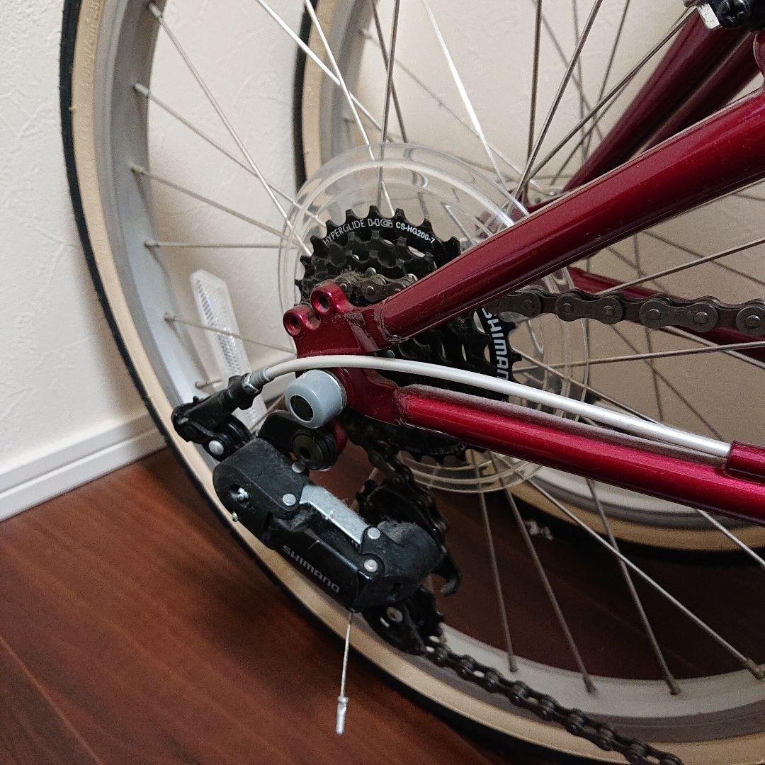 DAHON Boardwalk D7 20インチ ワインレッド