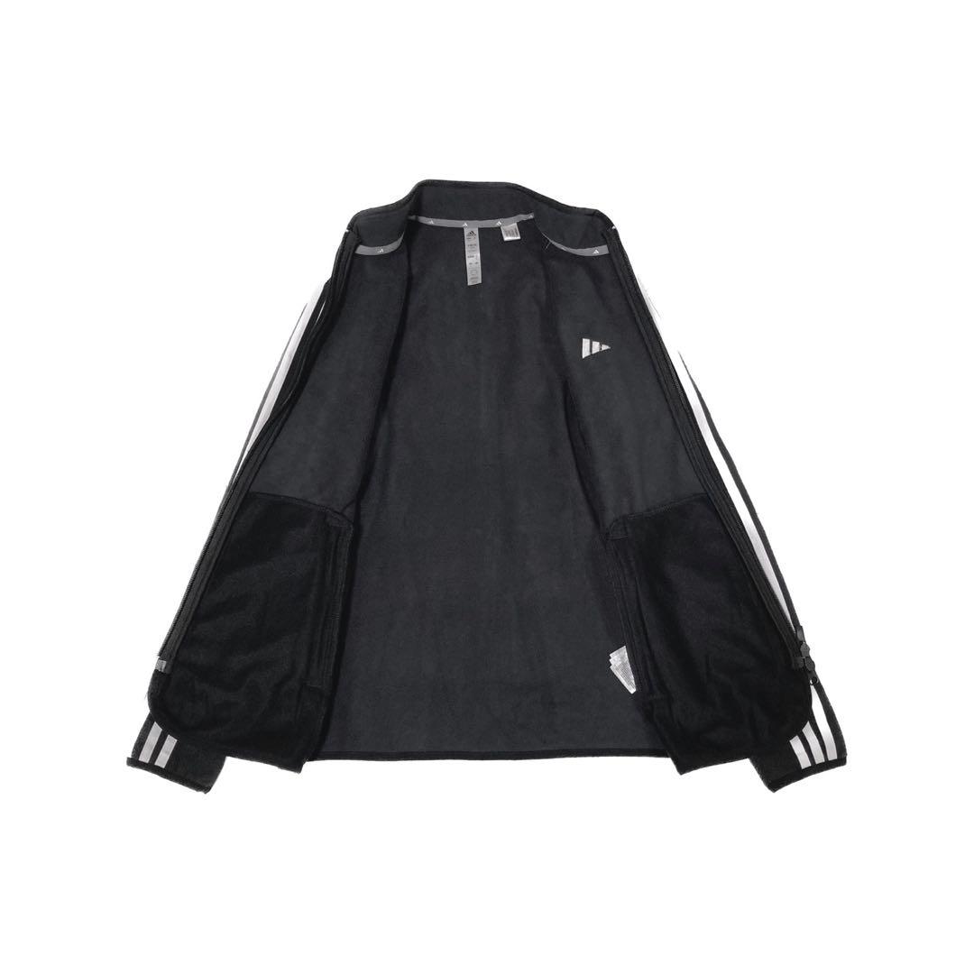 adidas　ゴルフウェア　セットアップ　ミニスカート　ライン　フリース　M