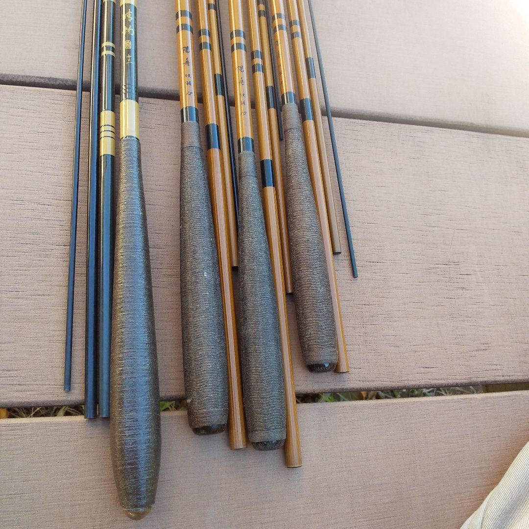 Daiwa ヘラブナ竿 陽舟9.10.12尺、 晴釣13尺4本セット販売