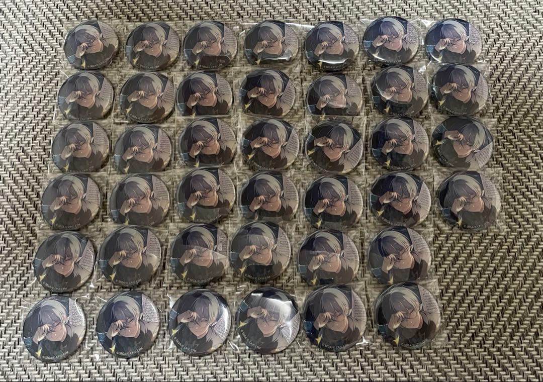 プロセカ 青柳冬弥 42A 缶バッジセット