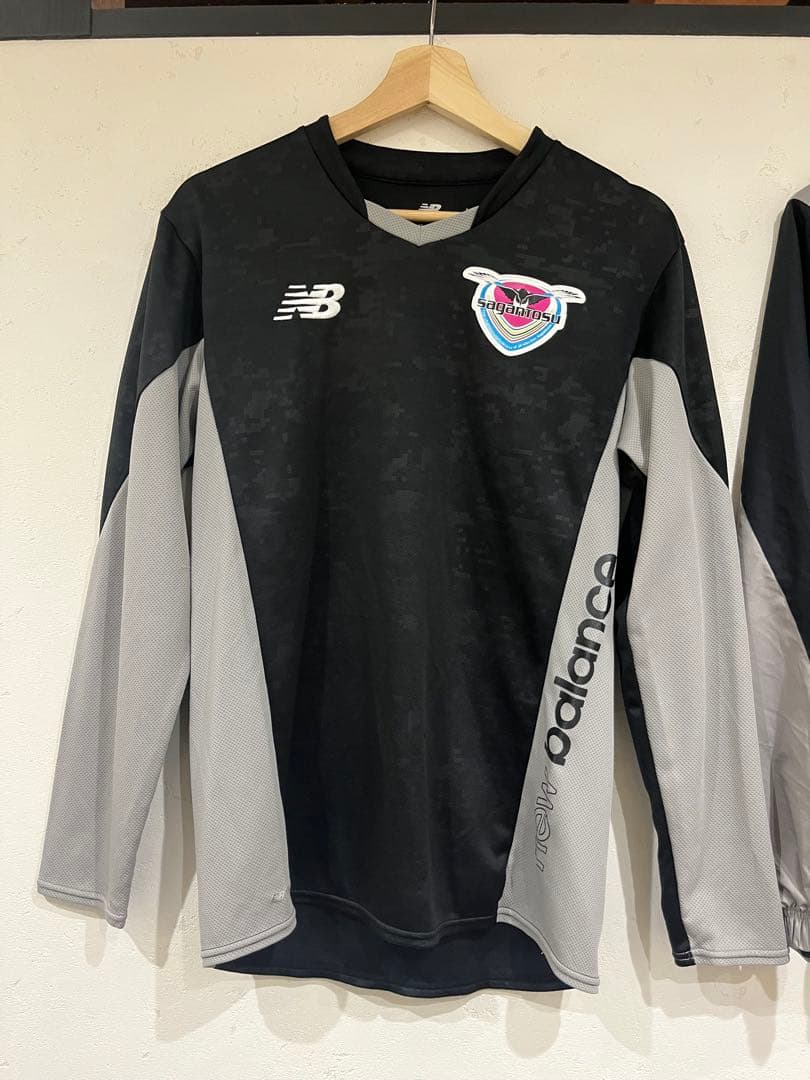 【選手・スタッフ支給】サガン鳥栖 ピステ上下 長袖シャツ M 3点セット