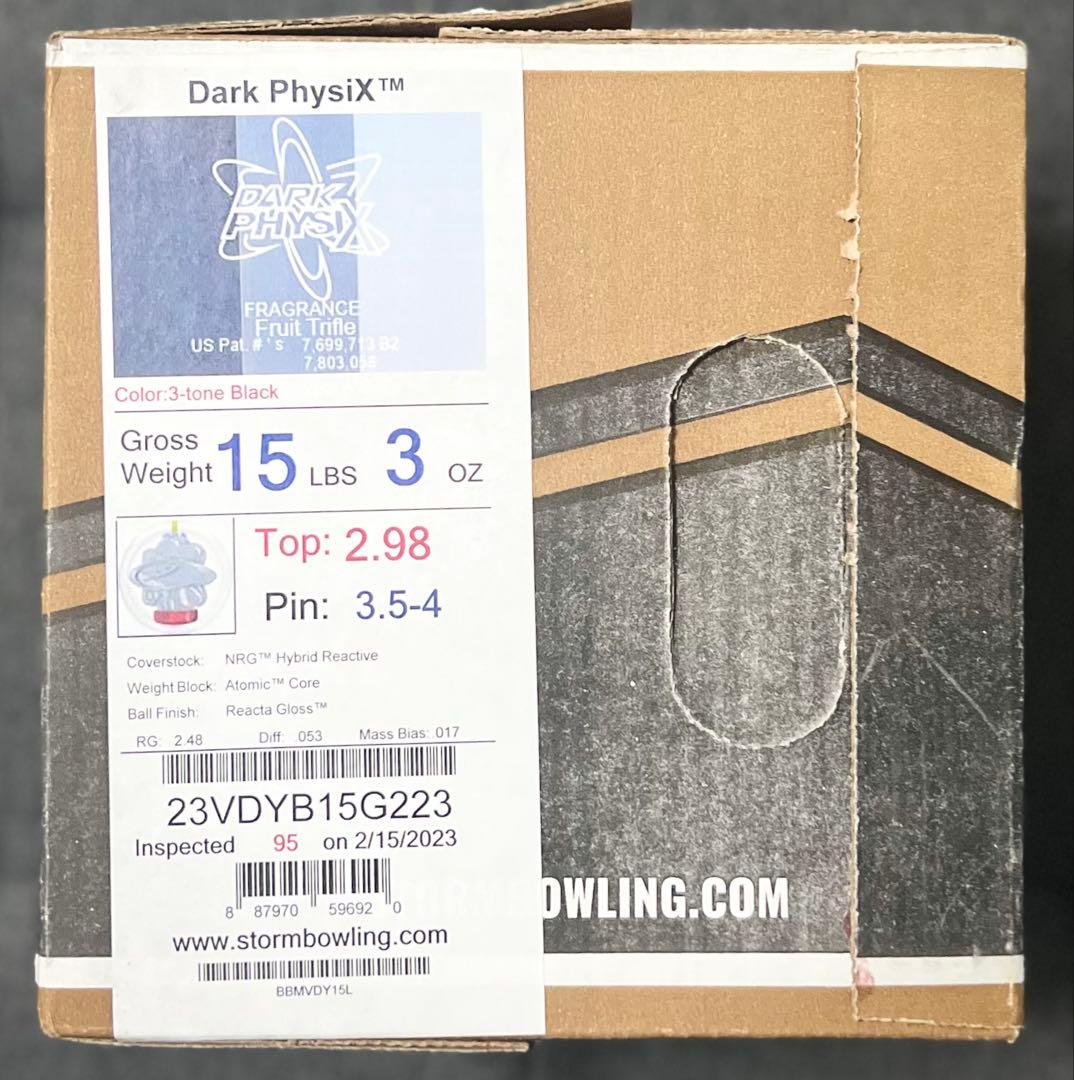 ★再再値下★15ポンド試投のみ★ダークフィジックス★dark physics★