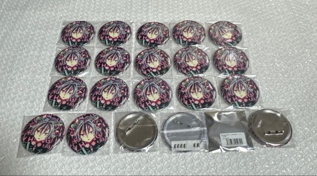 狼ゲーム　チエ　缶バッジ　まとめ売り