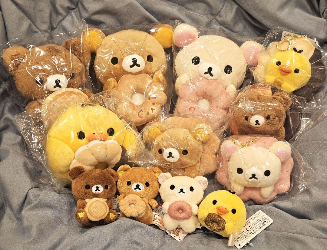 リラックマ ミスタードーナツ コラボ ぬいぐるみ 12点セット 新品未使用