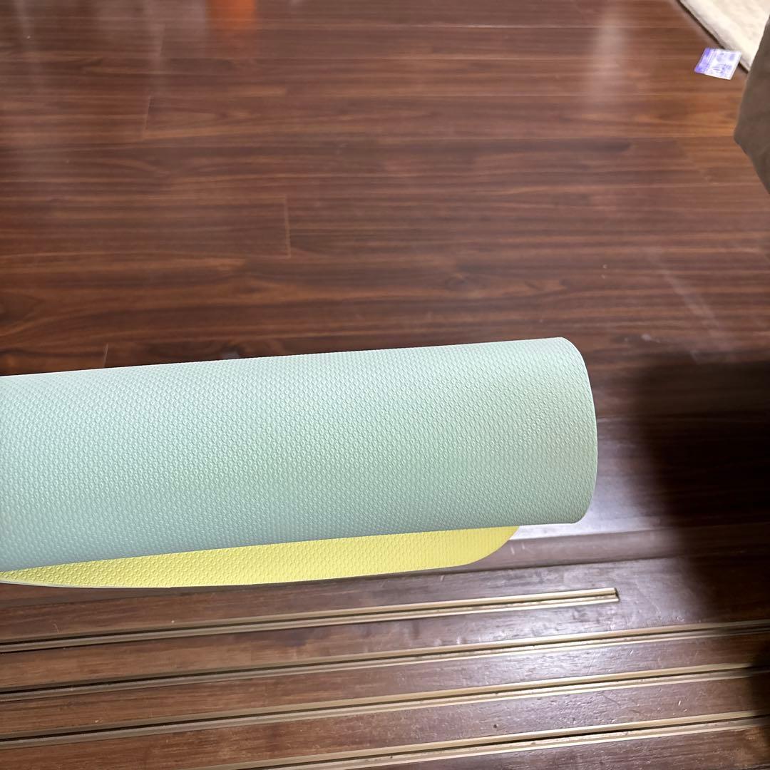 sukala lava ヨガマット　マットケース　水色　黄色