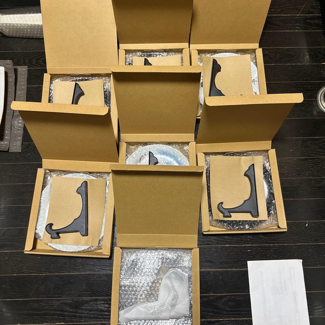 カトパン様　長渕剛　詩画展　プレート　7点セット　当時品　絵皿　公式グッズ