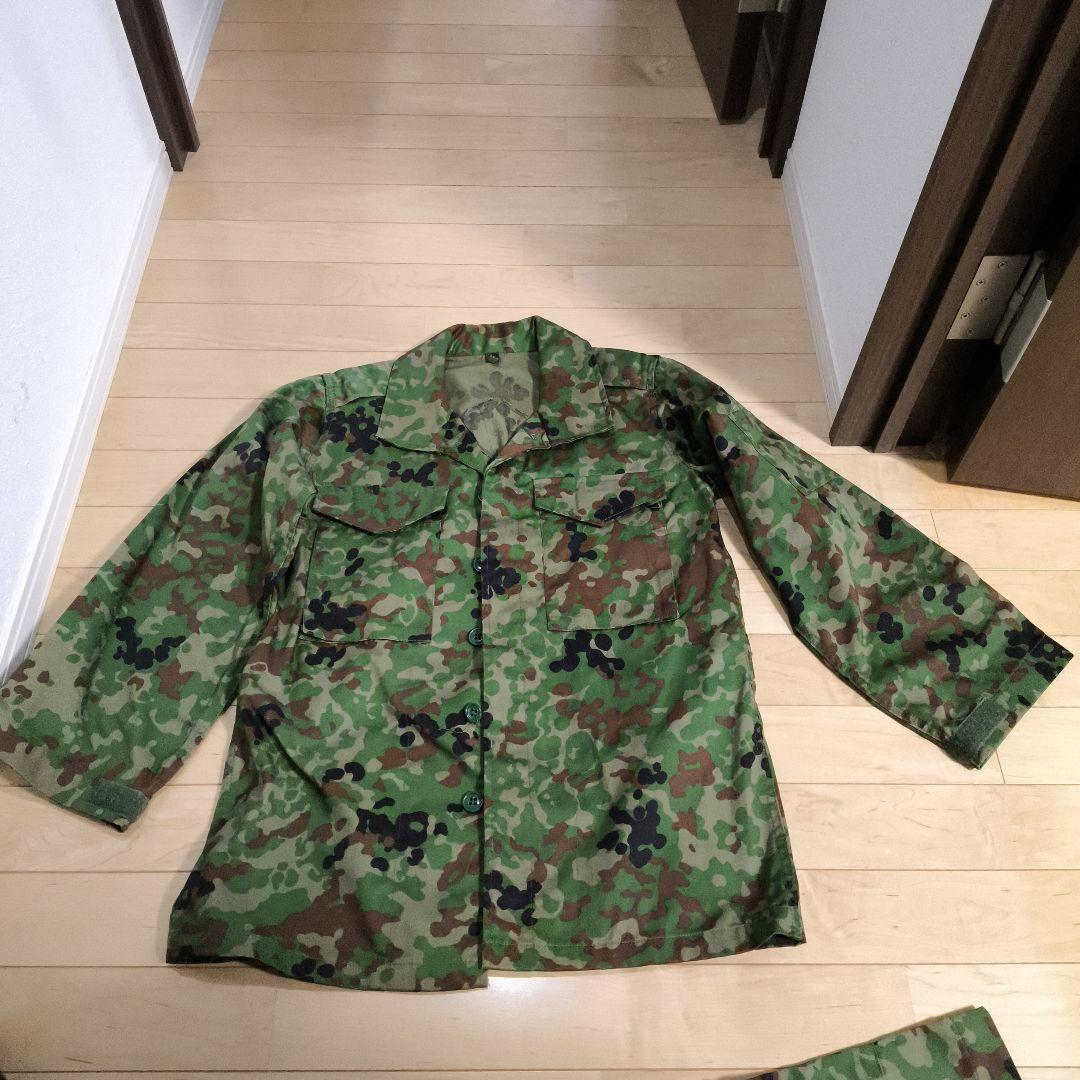 PX品　陸上迷彩戦闘服3型　上下　コンシャツ　グローブセット　厚手生地