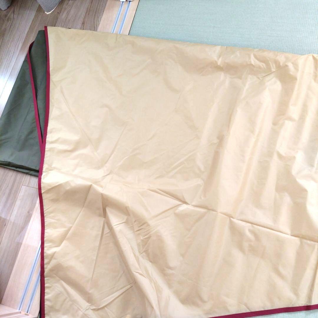 システムタープ ヘキサDX　ブラウンサンドレッド