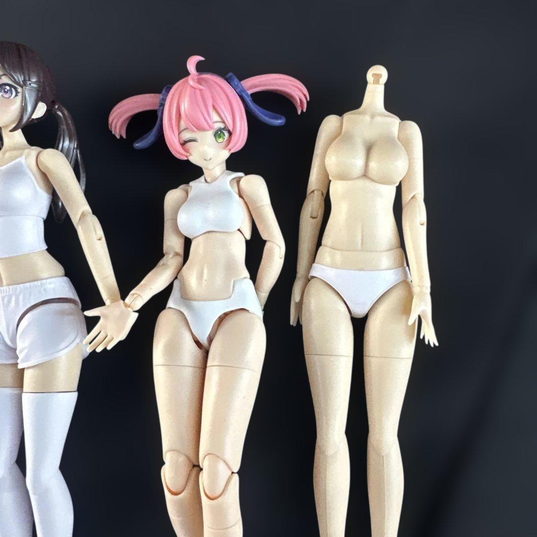創彩少女庭園、メガミデバイス、他、ドレスアップボディー6体　他セット　中古