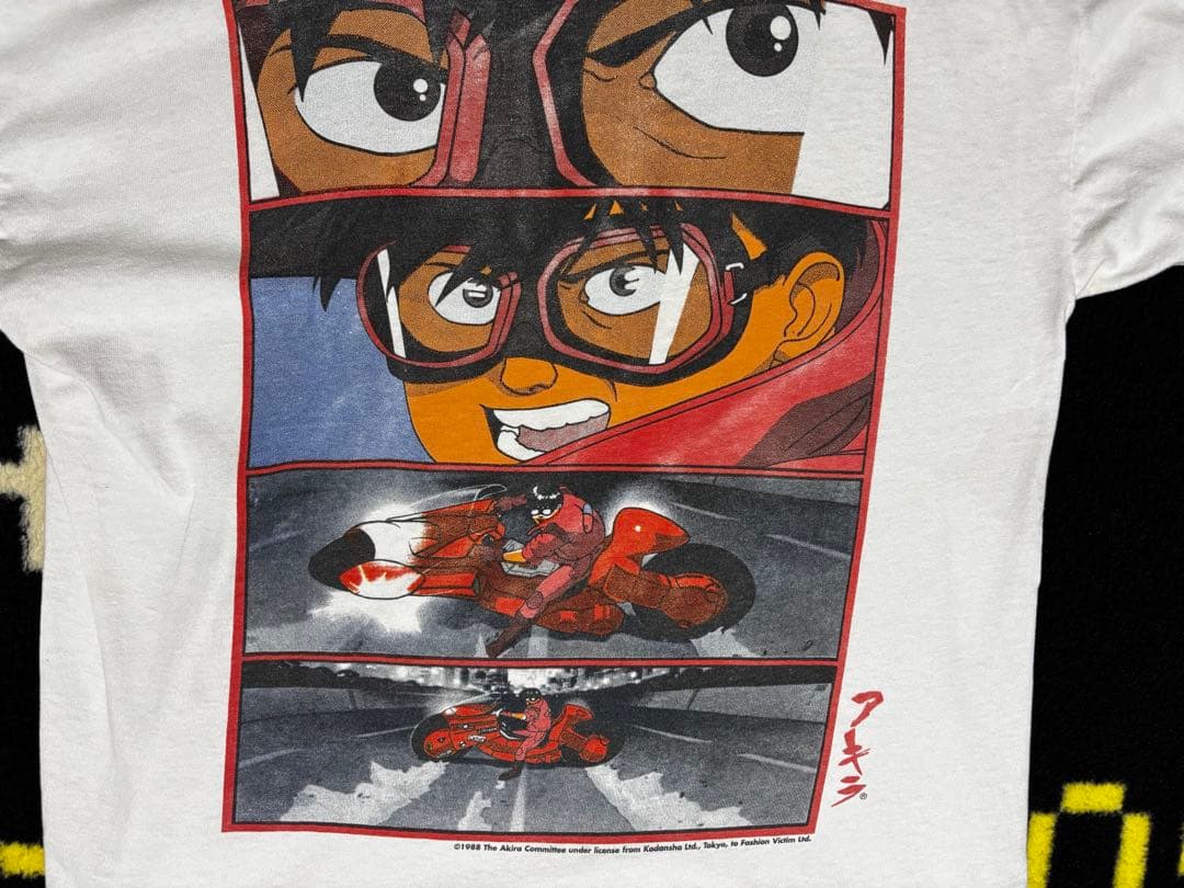 AKIRA グラフィック Tシャツ ホワイト