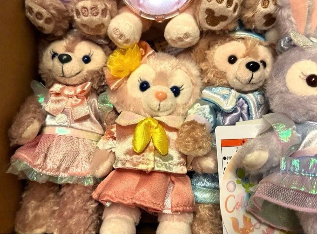 ダッフィーとフレンズ 20周年記念 ぬいぐるみセット