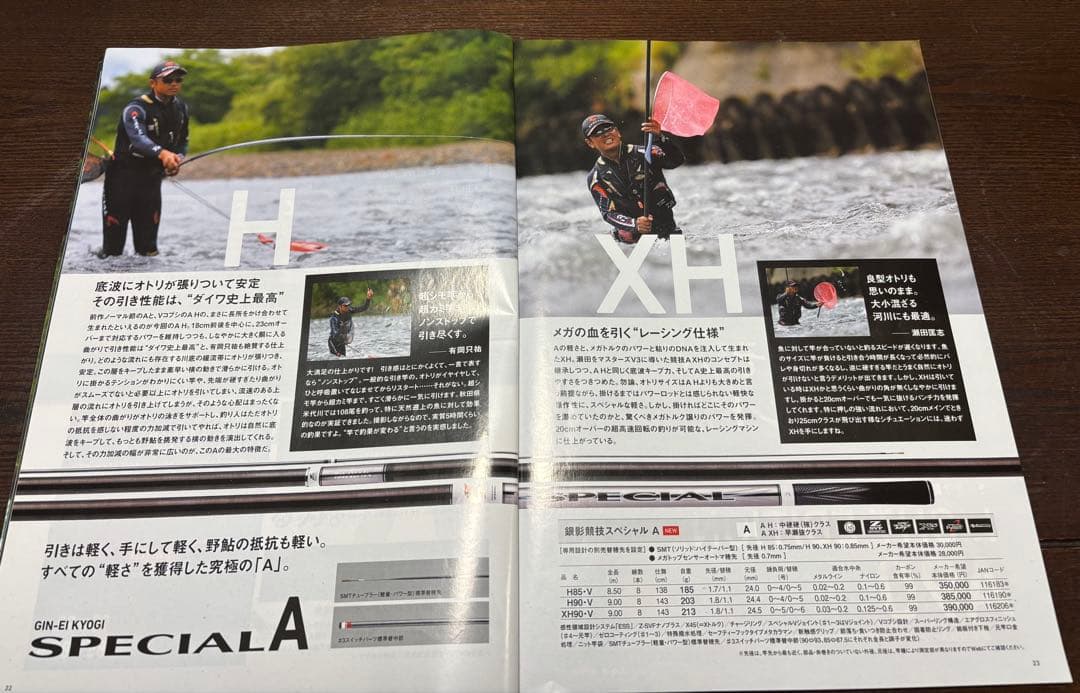 ダイワ銀影競技スペシャルA X H90