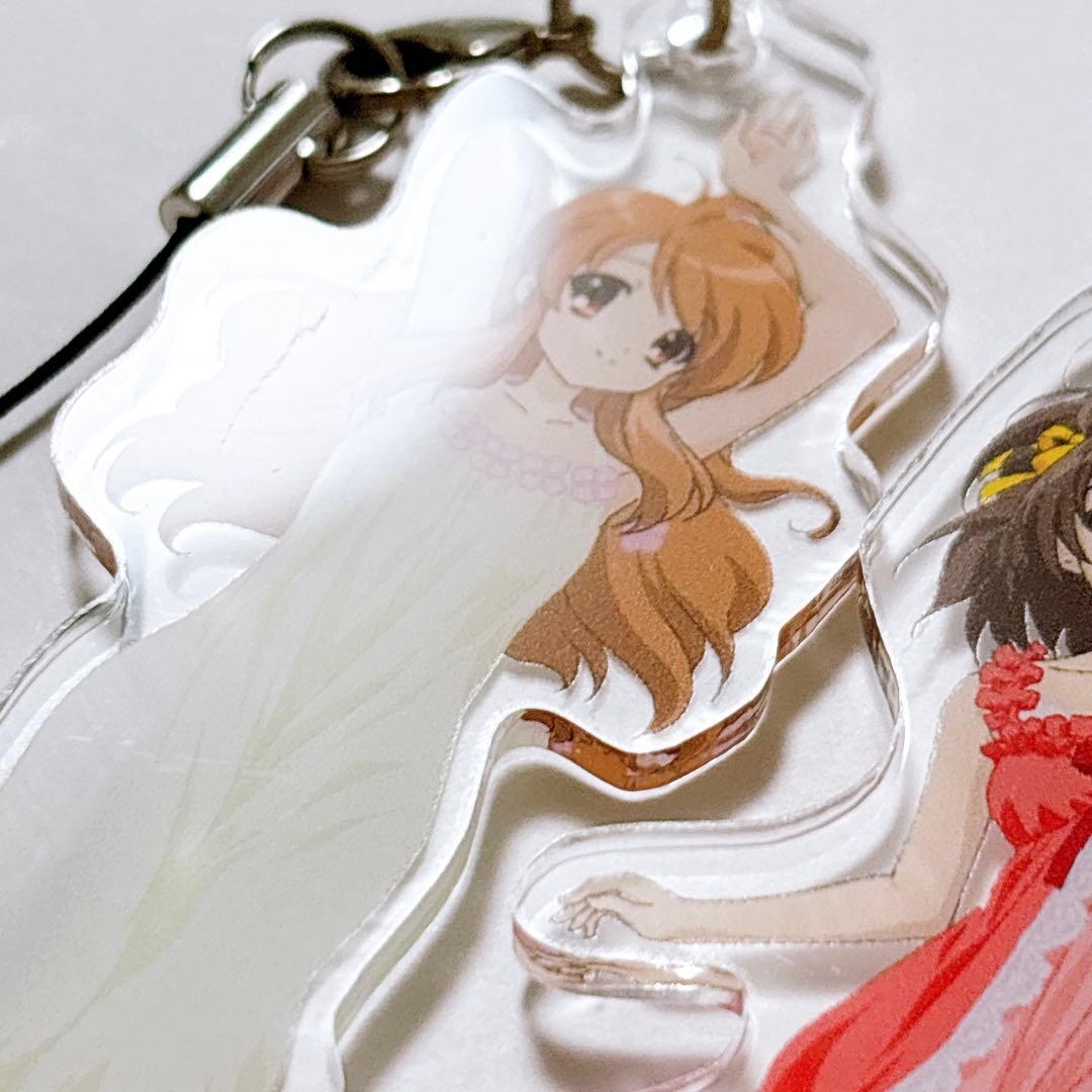 涼宮ハルヒの憂鬱 ハルヒ 長門 みくる アクリルストラップ 3点セット 未使用品