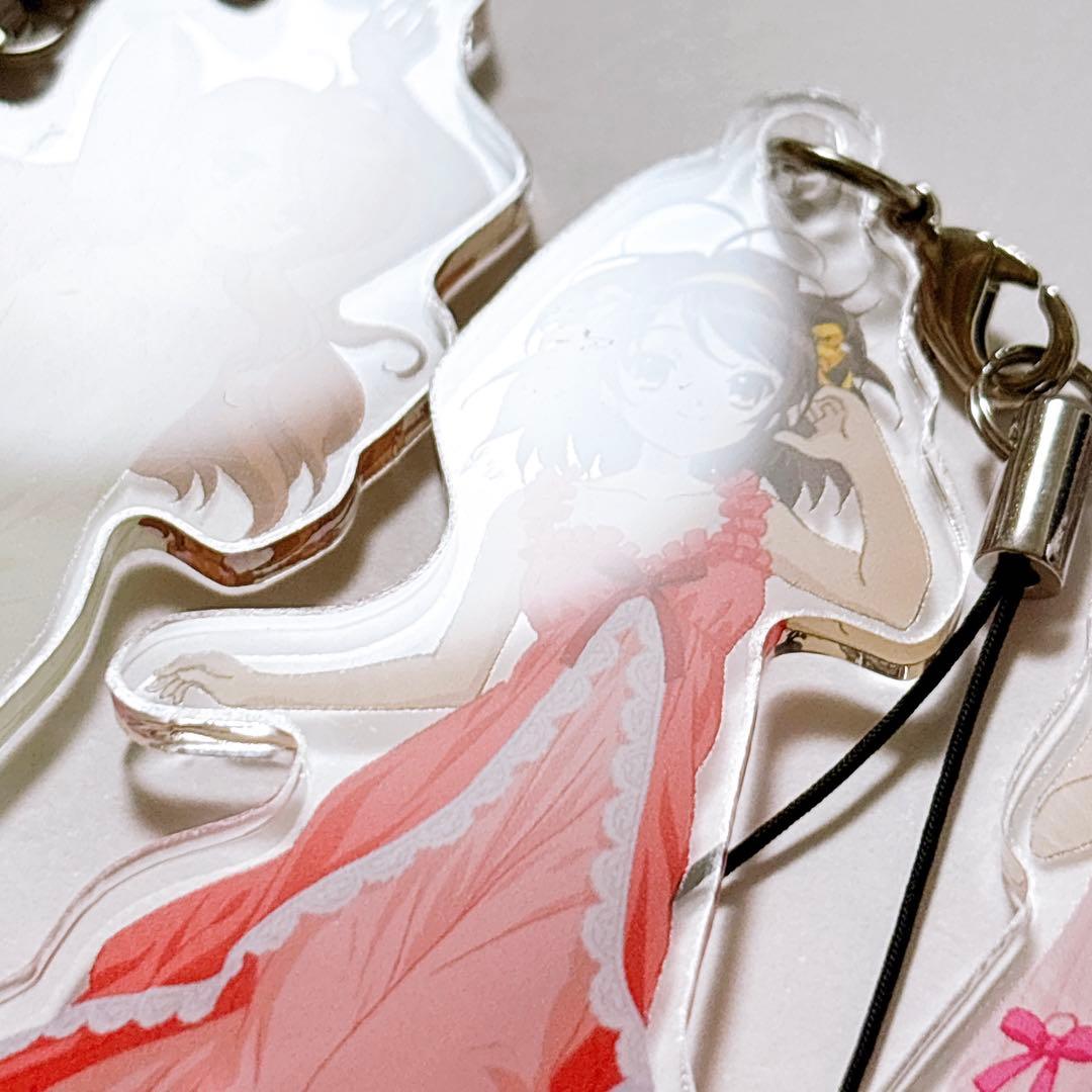 涼宮ハルヒの憂鬱 ハルヒ 長門 みくる アクリルストラップ 3点セット 未使用品