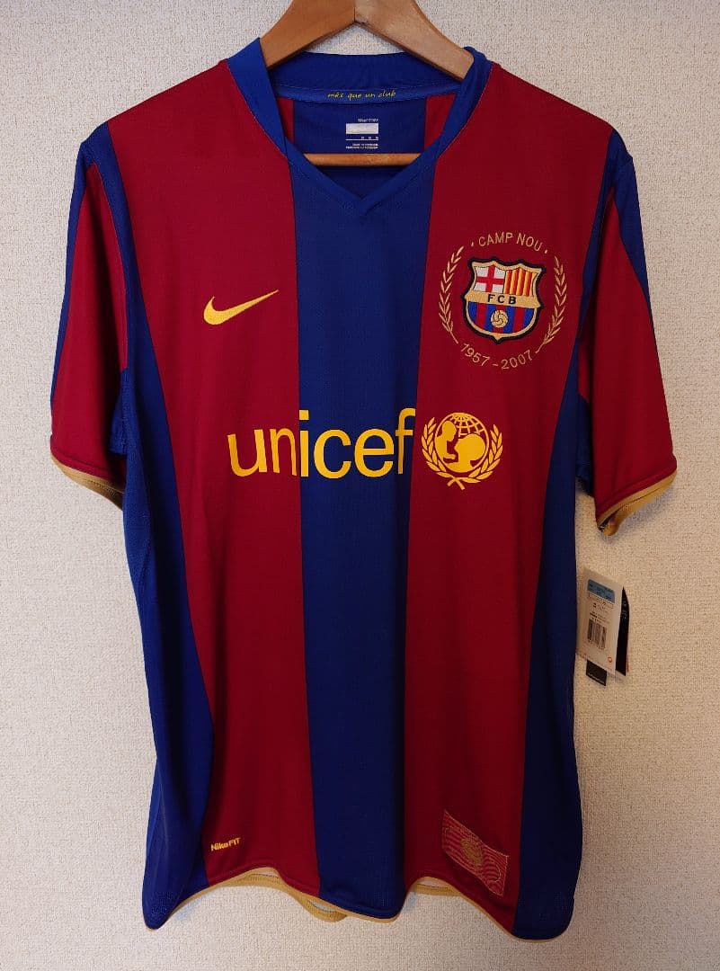 【レア／未使用タグ付】バルセロナ メッシ 19番 オーセンティック ユニフォーム