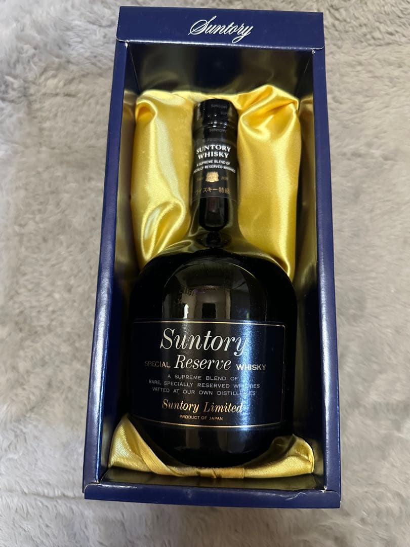 サントリー 山崎 ピュアモルト 特級 ベロアケース 初期 その他ウイスキーセット
