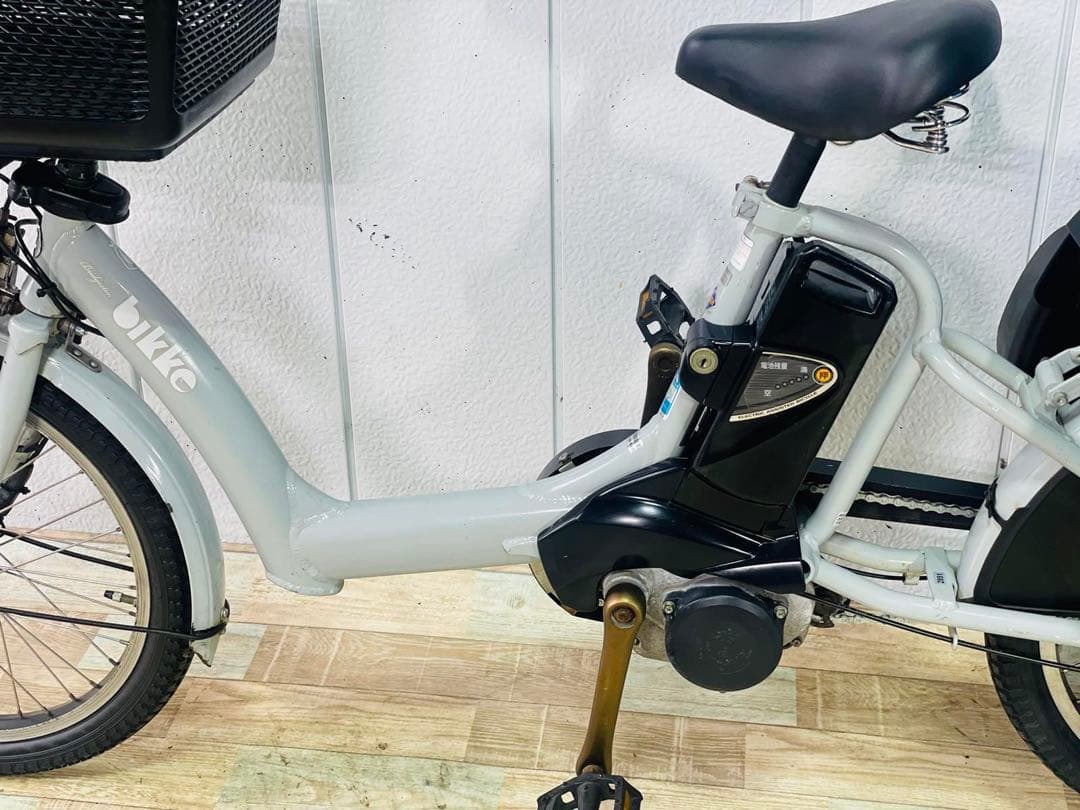 2851ブリヂストン8.9アンペア　3人乗り対応子供乗せ　電動アシスト自転車