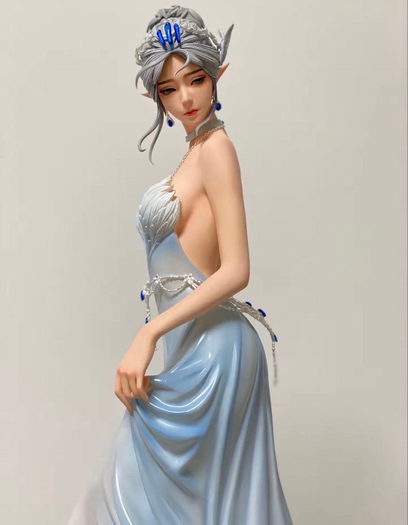 鬼刀シリーズ TES 風鈴 振り返る 海琴の煙 風鈴アスミ スタチューフィギュア