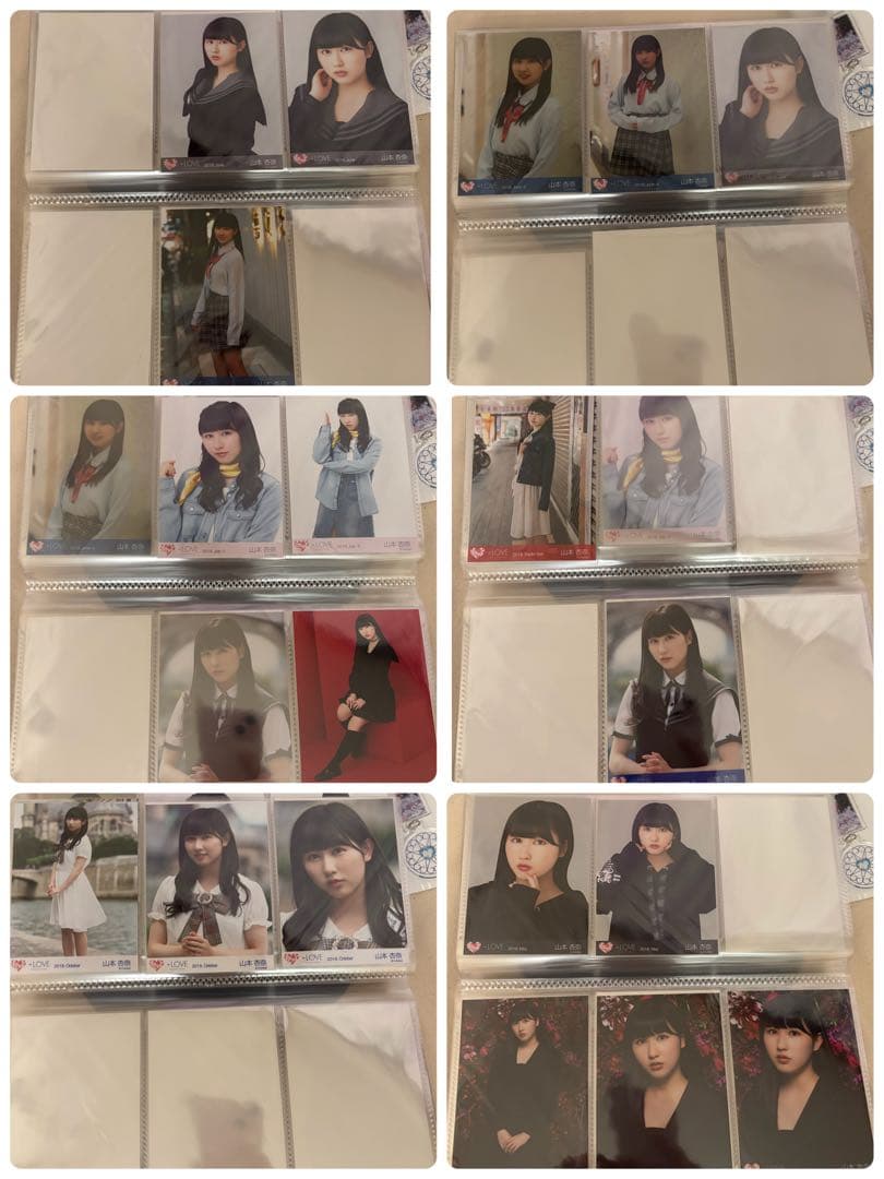 ＝LOVE イコラブ　 山本杏奈　生写真　直筆あり