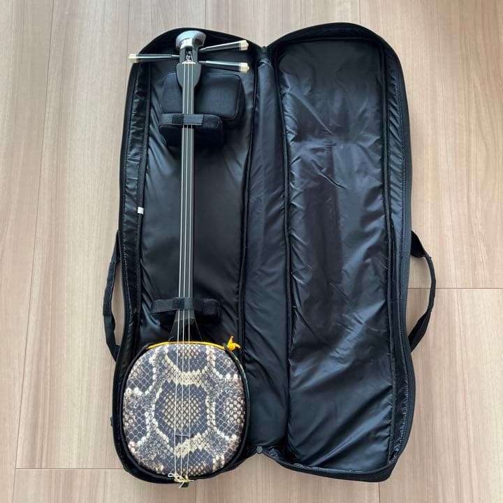 【ラスト出品2/10まで！格安値下げ中】三線セット　石垣島　普天間三線店製　三線