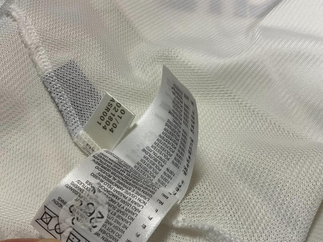 レアルマドリード ジダン ユニフォーム adidas 半袖 US「M」サイズ