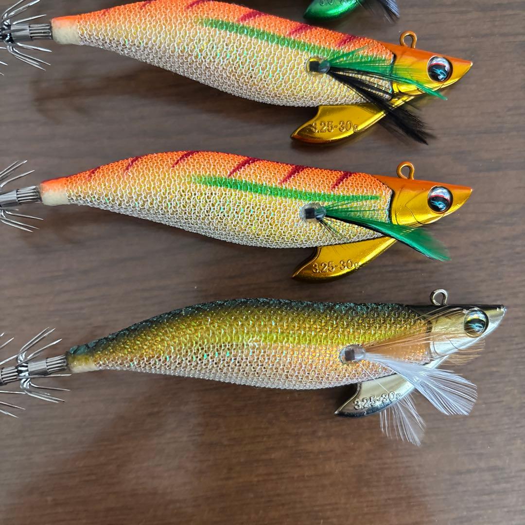 ティップラン用エギ　エメラルダスボート2とボート1