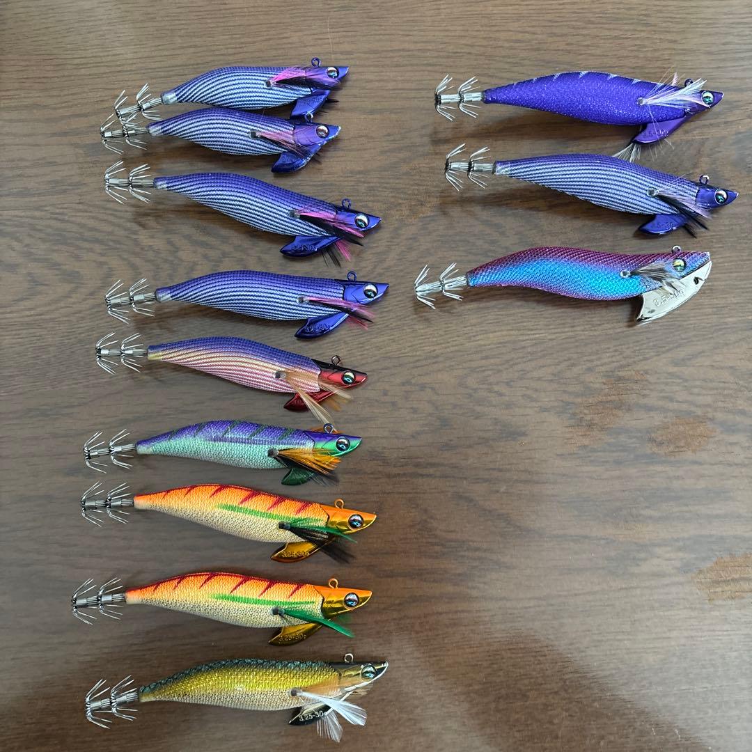 ティップラン用エギ　エメラルダスボート2とボート1