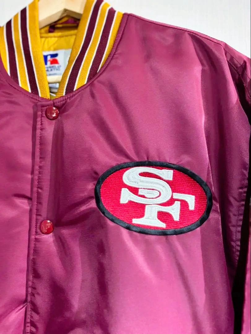49ers 新品Russell フォーティーナイナーズ NFL スタジャン