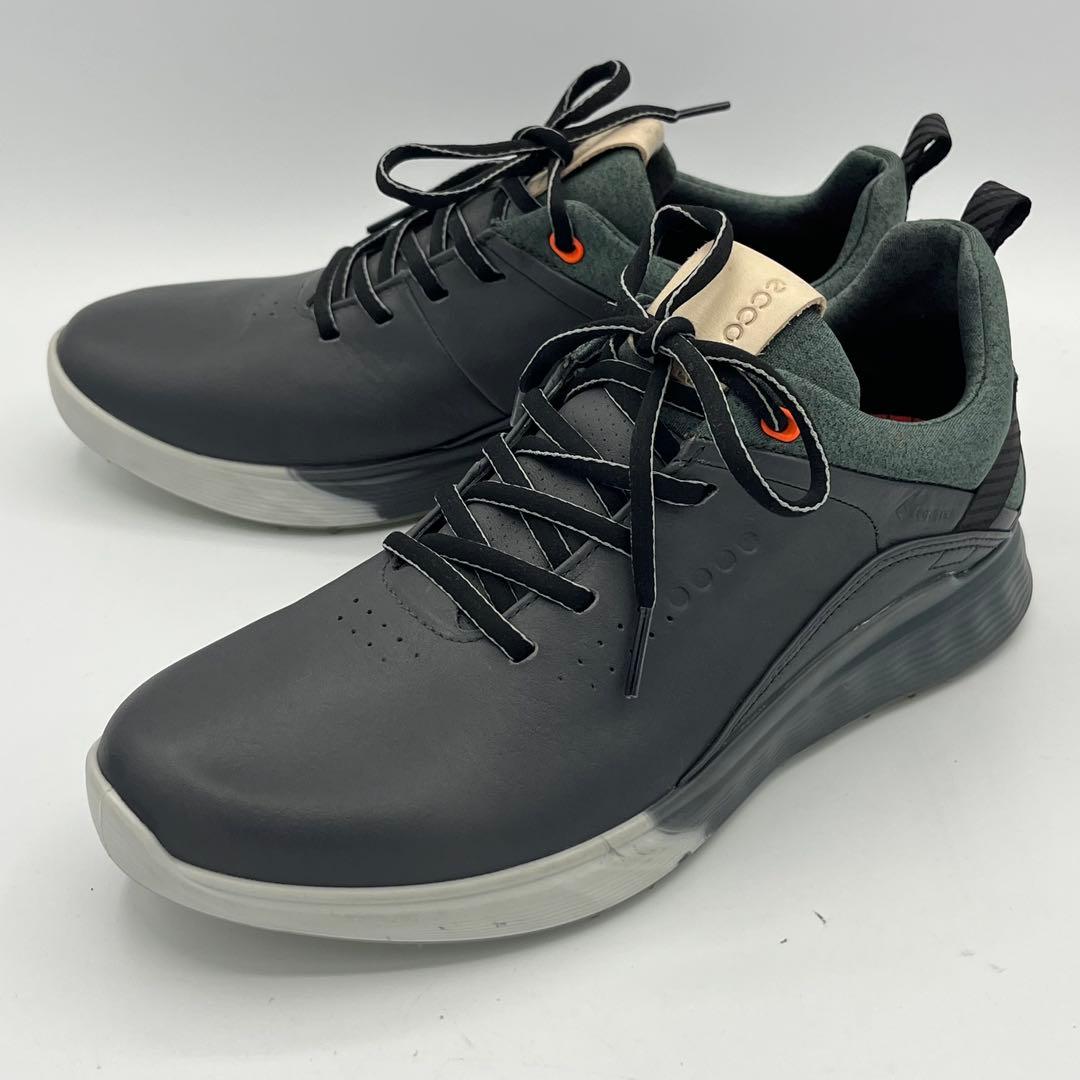 ECCO S-THREE GORE-TEXシューズ 24.5cm ダークグレー