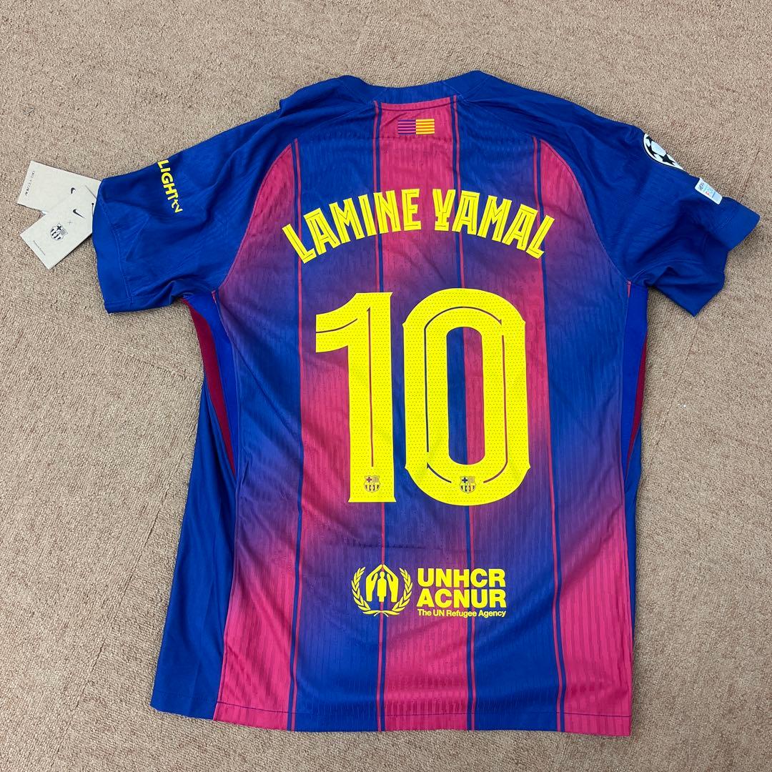 バルセロナ 25/26 オーセンティック 公式ユニフォーム ヤマル YAMAL