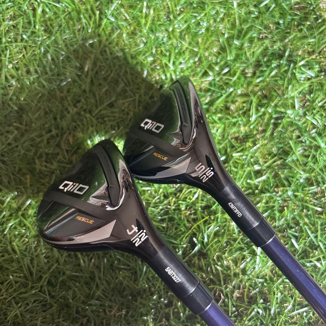 テーラーメイド Qi10 レスキュー 2本（#4、#5）TM60（S）★ 美品