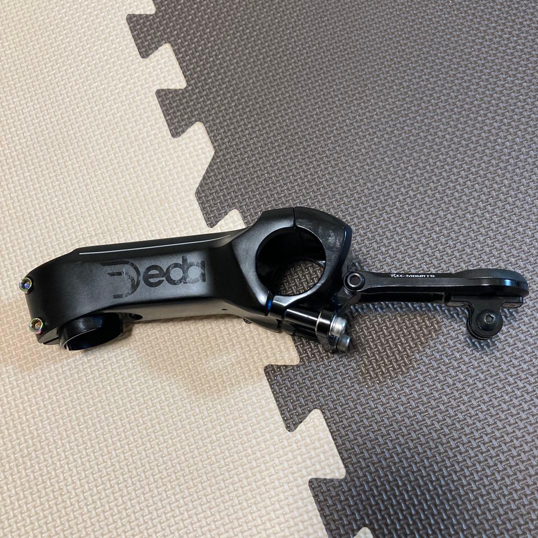 DEDA VINCI ステム ハンドル110mm レックマウント　ガーミン用付き