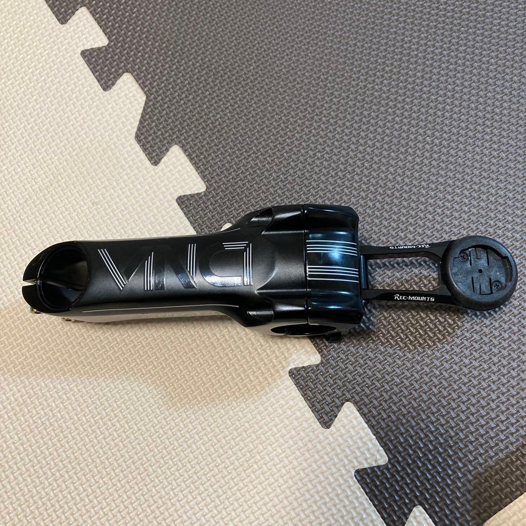 DEDA VINCI ステム ハンドル110mm レックマウント　ガーミン用付き