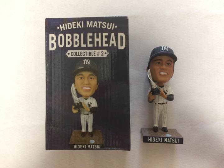 松井秀喜 ボブルヘッド人形