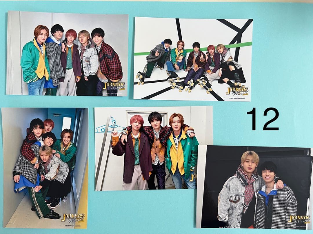 公式写真、グッズ