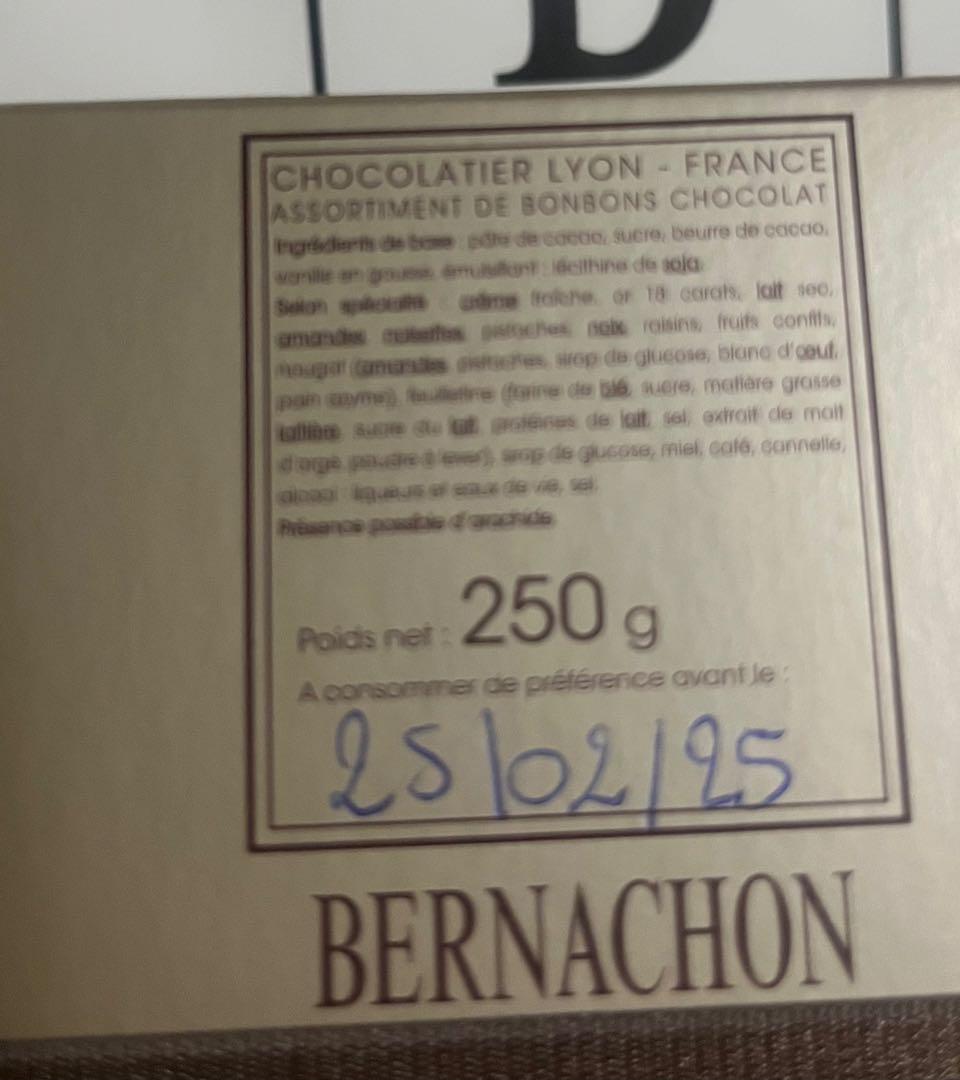 BERNACHON ギフトボックス250g ミルク