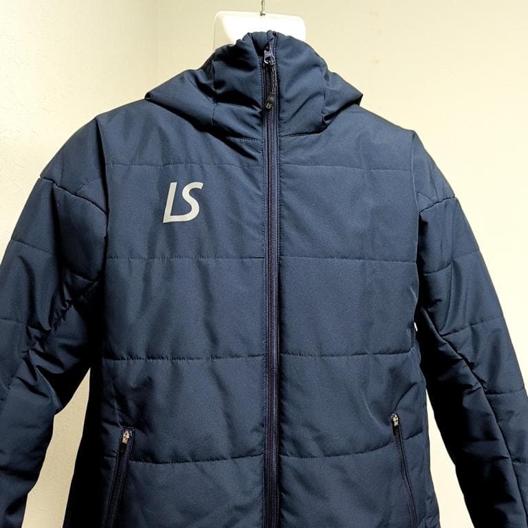 ◆ルースイソンブラ　フットサル　メンズ　中綿ジャケット　Mサイズ　ネイビー　紺