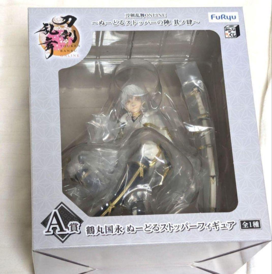 未開封【Ａ賞】鶴丸国永　刀剣乱舞 ぬーどるストッパーの陣 其の肆　フィギュア