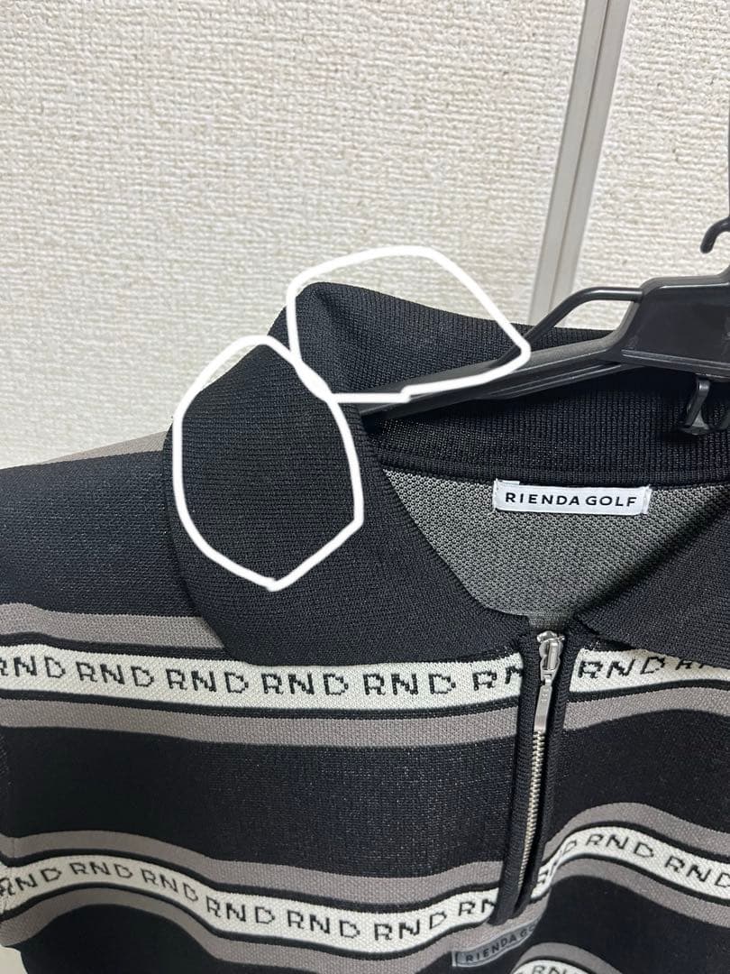 RIENDA GOLF オリジナルラガーポロワンピース