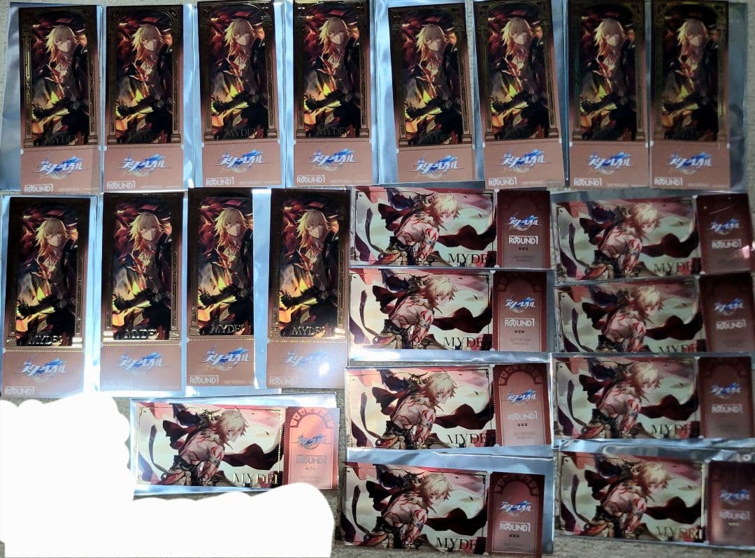 崩壊スターレイル モーディス ラウンドワン クリアチケット 21枚 ROUND1