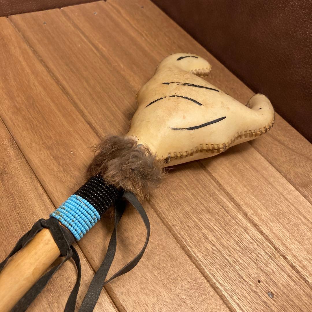 US仕入れ ネイティブアメリカン ビンテージステッキ 杖インディアンナバホUSA