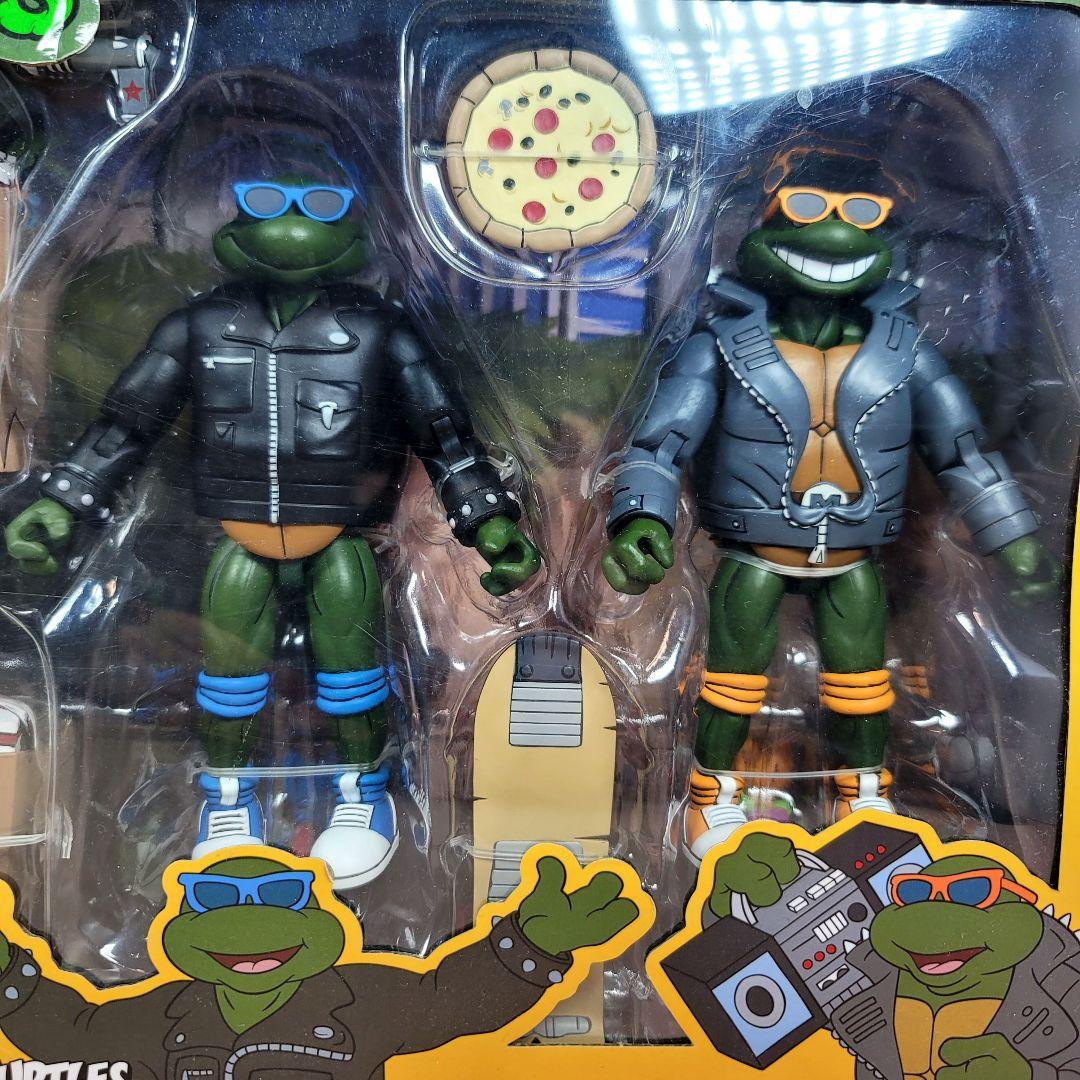 【NECA】新品 正規品 パンク・タートルズ TMNT フィギュア 4PK