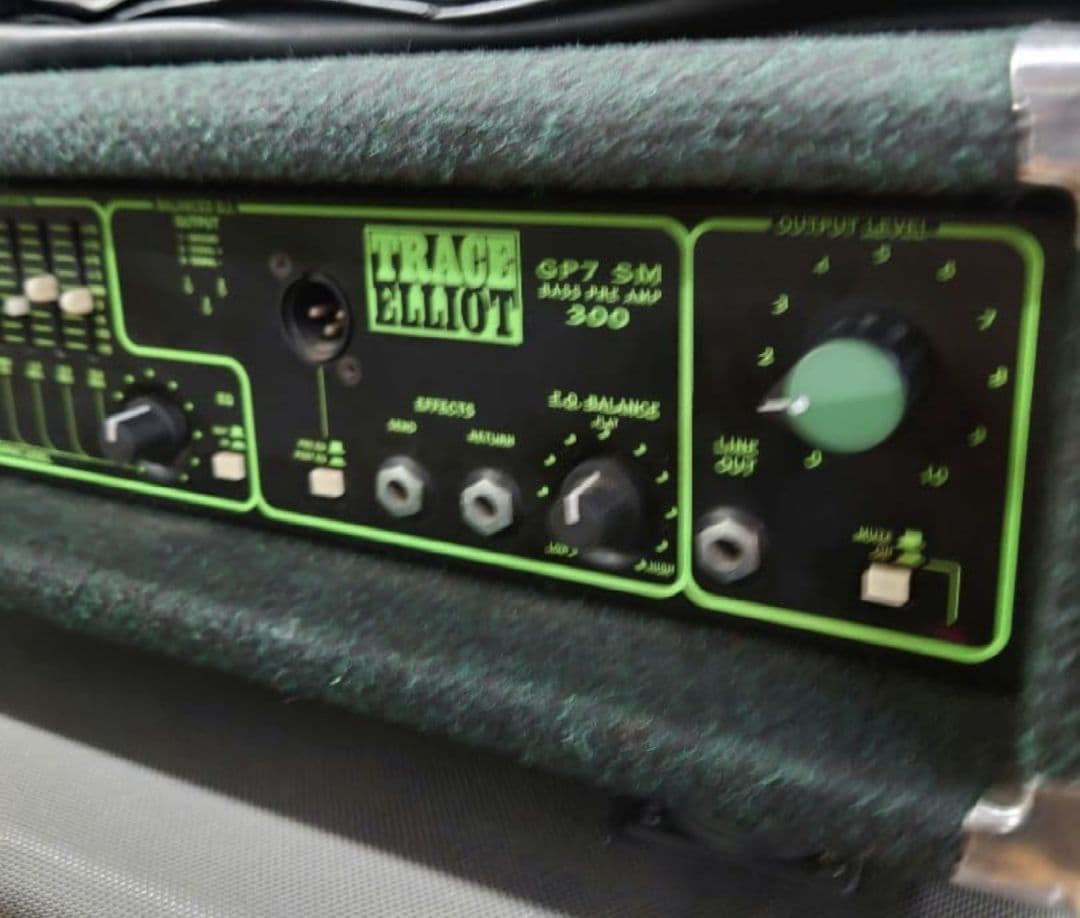 ■■【取説・電源AC】TRACE ELLIOT GP7 SMベースヘッドアンプ