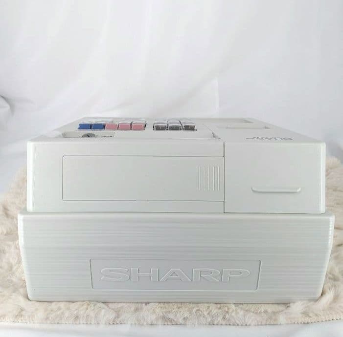 【未使用品】SHARP 電子レジスター XE-A147-W ロール付き