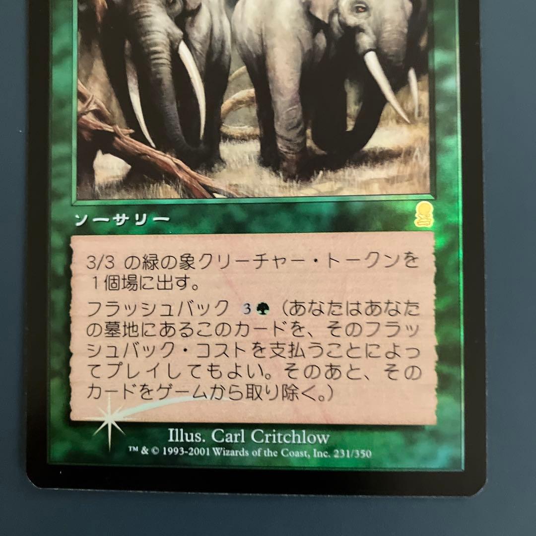 ODY:獣群の呼び声:日本語FOIL 1枚