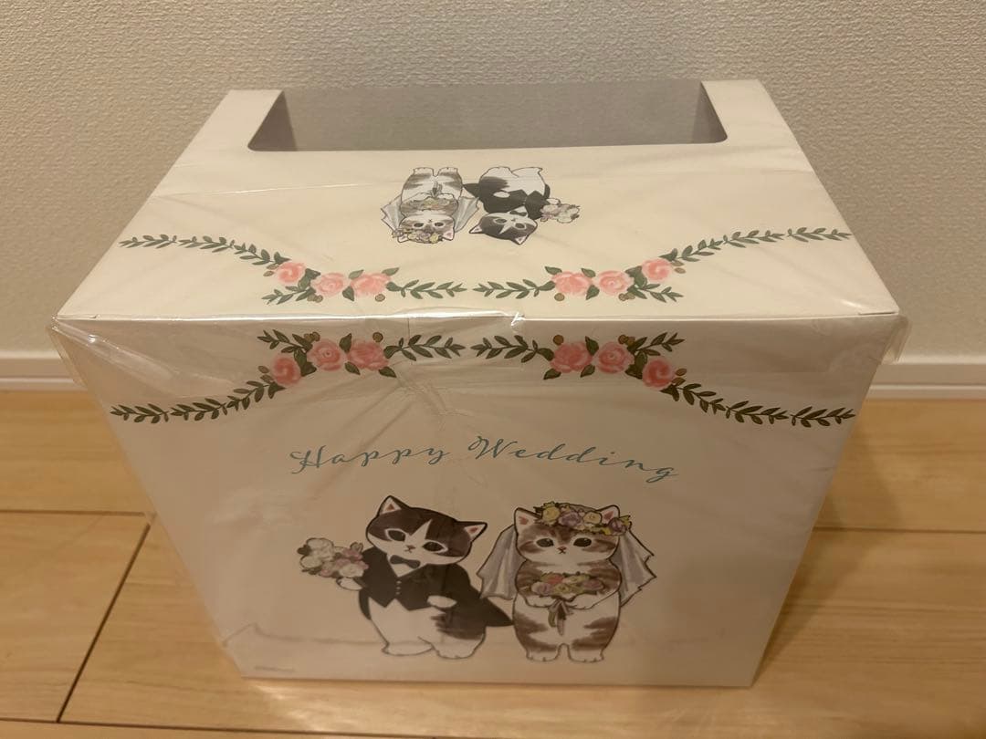 ⭐︎ご購入前コメント必須！　【新品】mofusand ウェディング ペアぬいぐるみ